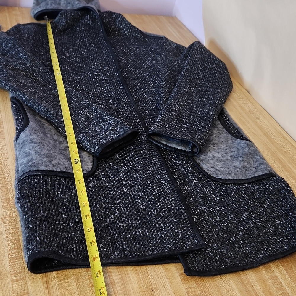 CAPOTE Riley Hooded Jacket Long Sleeve Tunic Length, size M - Picture 12 of 13